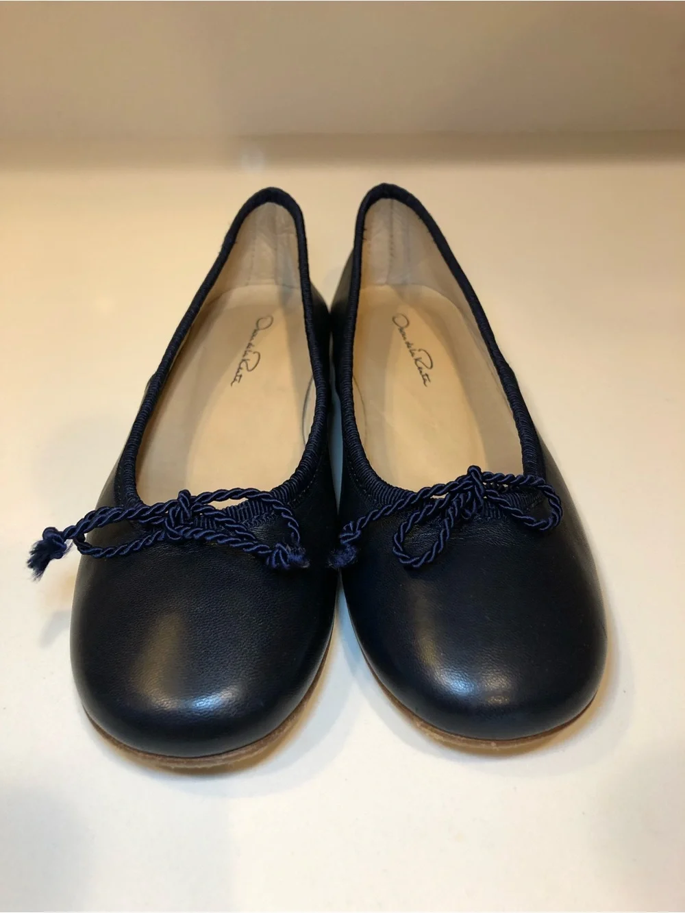 Oscar de la Renta elegant navy